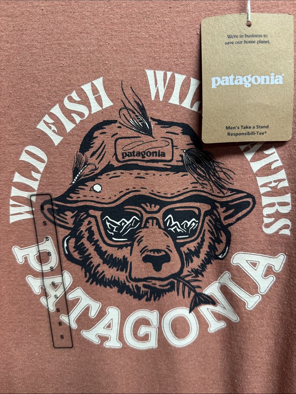 Patagonia Men's Rust-Brown Small - Picture 3 of 6